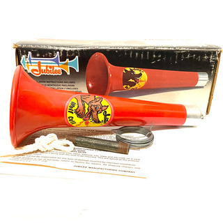 【美品】貴重 エアーホーン　アメリカ Jubilee no.5 wolf whistle jubilee ウルフホーン