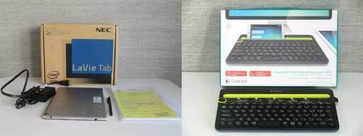 美品　タブレット端末＊ワイヤレスキーボード限定１セット　ペンタブ＋３台接続切替付き