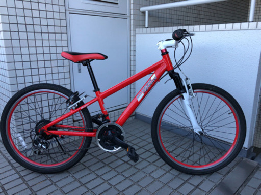 フェラーリ　子供用自転車　マウンテンバイク　シマノ18段