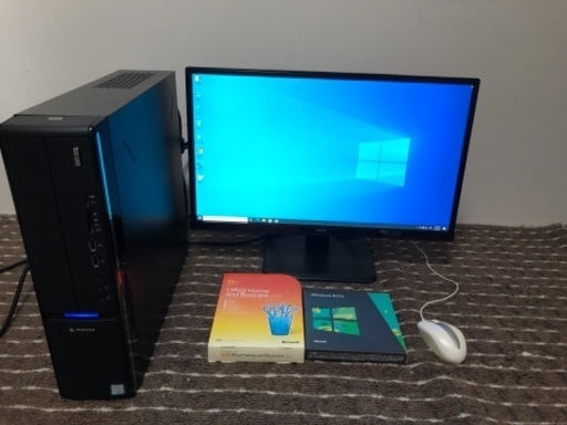 デスクトップPCセット- 4 CPU 3.9GHz◇8GBメモリ◇1TB HDD