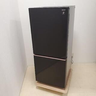 t429■下見・配送設置OK■2018年製 SHARP シャープ 2ドア 137L プラズマクラスター ノンフロン冷凍冷蔵庫 SJ-SD14D-B