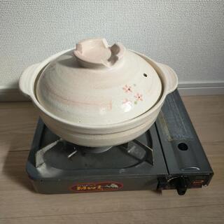 カセットコンロ&土鍋