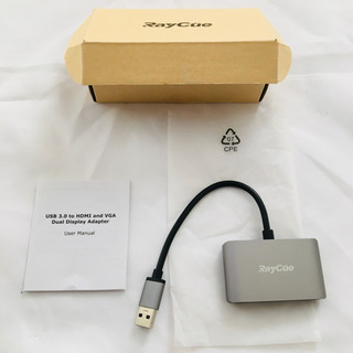 【ネット決済】【新品】RayCue 3.0to USB HDMI...