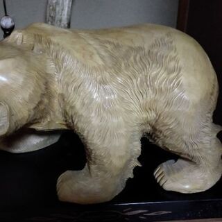 木彫りの熊（大）
