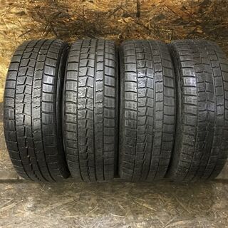 DUNLOP WINTER MAXX WM01 195/65R15 15インチ スタッドレス 4本 2018年製 セレナ エスクァイア ヴォクシー等　(VTD375) クレジットカード QR決済可能