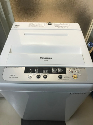 7/21まで　取置　2015年製 洗濯機 Panasonic 5kg NA-F50B8 家電 菊NS