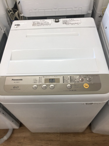 Panasonic（パナソニック）の洗濯機　2017年製（ＮＡ-Ｆ60Ｂ11）です。【トレファク東大阪店】