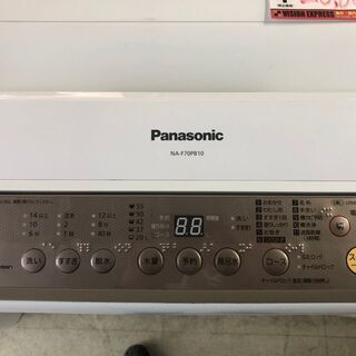 ☆中古 激安！！ Panasonic　洗濯機　7ｋｇ　NA-F70P810　2017年製　DC014　￥20,500！！