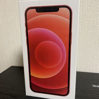 交渉中 値下げ【未使用・未開封】iPhone 12 128GB (PRODUCT)RED SIMフリー