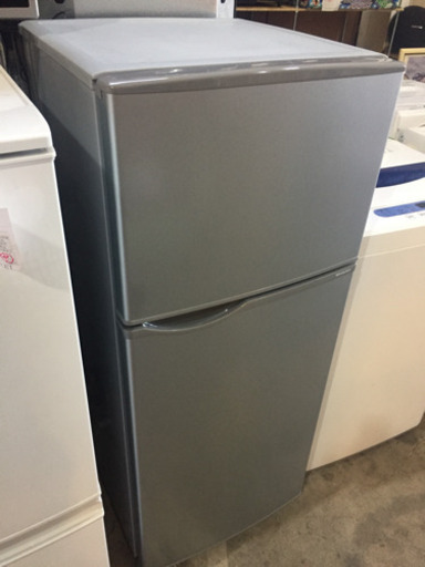 状態良好！ SHARP 2ドア冷凍冷蔵庫 シルバー SJ-H12B-S 2017年製