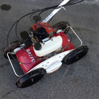 【エコツール岡崎店 新決済機能 あんしん決済に対応】SAITO スイング式草刈り機 SGC-S300【愛知県/岡崎市/工具】 エコツール岡崎店 新決済機能 あんしん決済に対応】SAITO スイング式