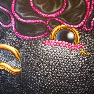 島嵜りか　絵画作品　「城咲るか」