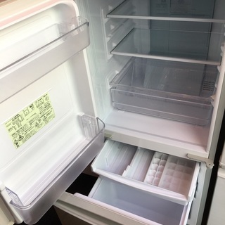 【東京23区内配送無料！】シャープ SHARP SJ-PD14X-N プラズマクラスター搭載冷蔵庫 137L つけかえどっちもドア