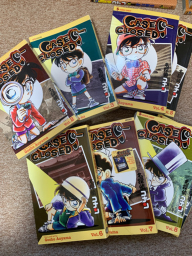 名探偵コナン[英訳版]2巻〜9巻