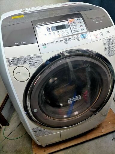 洗濯機HITACHI　ドラム式９キロ　BD-V5300