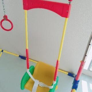 SOLD】室内用ブランコ 鉄棒 吊り輪【オリンピアDX】/室内遊具