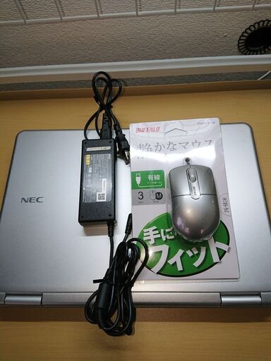 【おかげさまで受渡終了】ノートパソコン NEC versapro VD-D 新品マウス付き