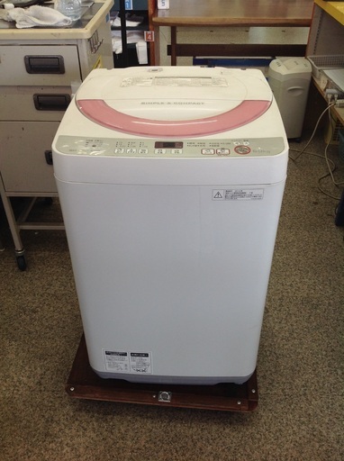 【最短即日配送可能！】6.0kg 全自動洗濯機　シャープ【9651360】