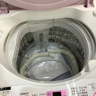 SHAPP 全自動洗濯機　2015年製　ES-G4E3-KP 4,5kg