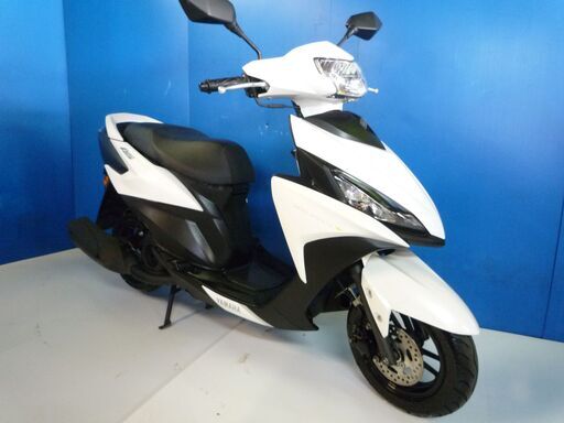 YAMAHA AS125-FI 白 格安配送キャンペーン 期間限定 諸経費０円 始動確認済み 自賠責保険加入で乗れます 即納車有り 激安 横浜 都筑 宮前