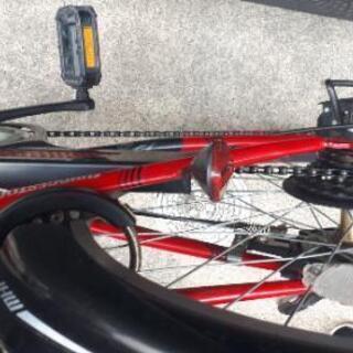28,000円 ブリジストン 24インチ 自転車 赤