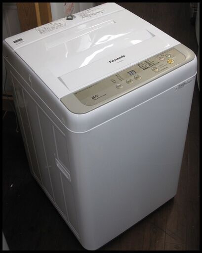 新生活！22000円 パナソニック 6㎏ 全自動 洗濯機 2017年製 ホース付き
