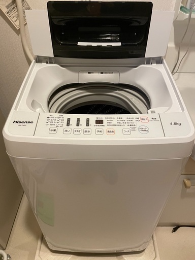 中古洗濯機/2019年製