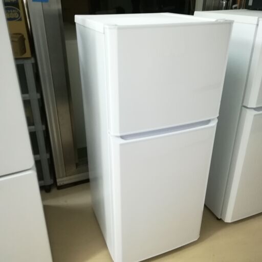 6/18 終 2017年製 Haier JR-N121A 冷凍冷蔵庫 121L 2ドア 菊NS