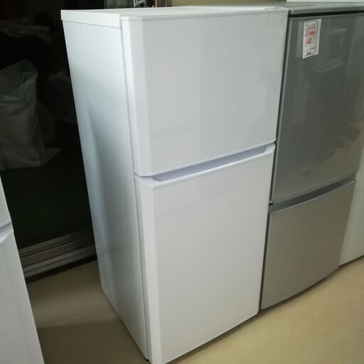 6/18 終 2017年製 Haier JR-N121A 冷凍冷蔵庫 121L 2ドア 菊HG