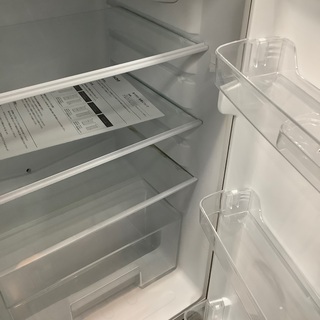 エスキュービズム　2ドア冷蔵庫　2018年製　RM-138L02SL 138L 