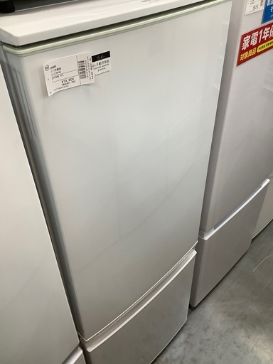 SHAPP 2ドア冷蔵庫　2016年製　SJ-S17B-HG 167L