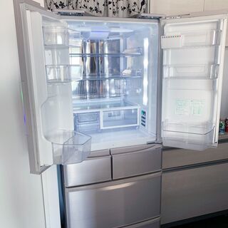 プラズマクラスター付きシャープの冷蔵庫◇SJ-XF44Y-C