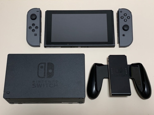 ☆お譲り先決定☆ Nintendo Switch グレー　中古本体