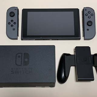 ☆お譲り先決定☆ Nintendo Switch グレー　中古本体