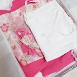 美品】赤ちゃんの城?セレモニー用袴ロンパース