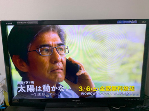 SHARP テレビ AQUOS 40インチ LC-40R5 BluRay対応 リモコン付き