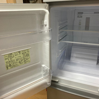SHARP 2ドア冷蔵庫　137リットル　2016年式