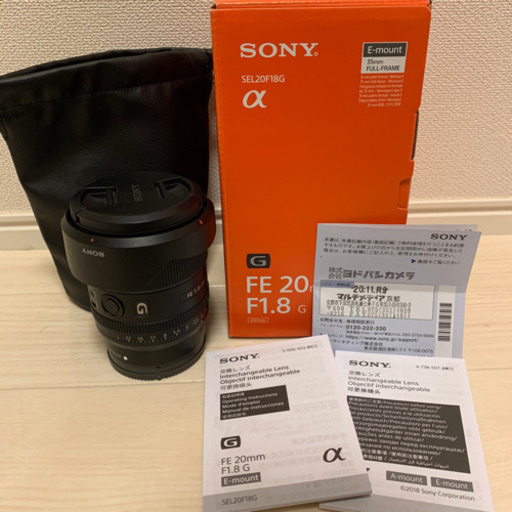 【ほぼ未使用】SONY SEL20F18G