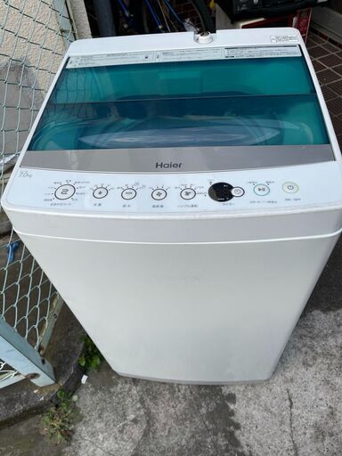 都内近郊無料で配送、設置いたします　即日可　2018年製　洗濯機　ハイアール　JW-C70A　7キロ　HI01