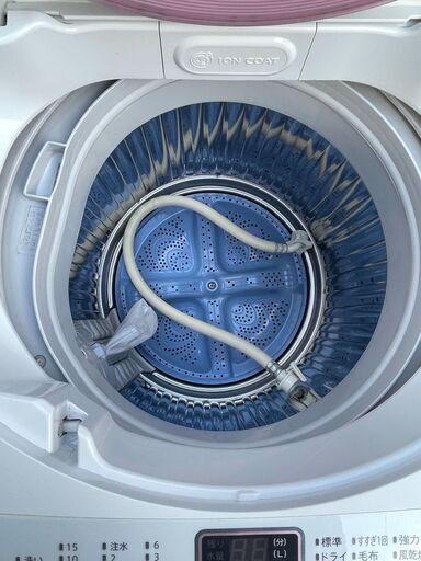 都内近郊無料で配送、設置いたします 2013年製 洗濯機 SHARP 6キロ