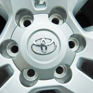 ﾊｲﾗｯｸｽ GUN125 新車外し ﾎｲｰﾙ4本ﾀｲﾔ付 265/65R17 ﾌﾟﾗﾄﾞなど 室内保管