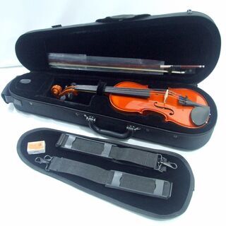 メンテ済み 鈴木バイオリン No.230 分数1/4 2020年製 ほとんど未使用セット 純正ケース 未使用弓 入門者におすすめ!! 全国発送対応 中古バイオリン 名古屋近郊 手渡し可能 愛知県清須市より 管理（カ）8111