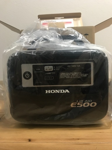 HONDA蓄電池　LiB-AID 500E JN1 BLACK