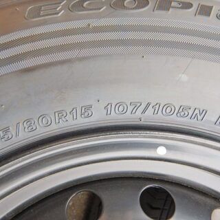 「お話中」 ﾊｲｴｰｽ ﾚｼﾞｱｽｴｰｽ 新車外し ﾎｲｰﾙ4本 ﾀｲﾔ付