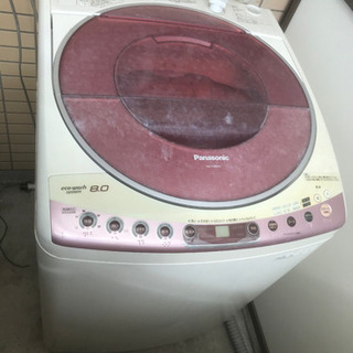 パナの洗濯機です。