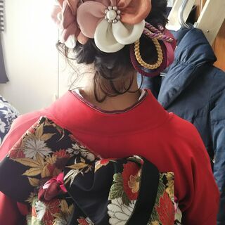 出張着付けヘアーメイク