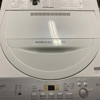【2018年製】SHARP シャープ 全自動洗濯機 ES-GE5...