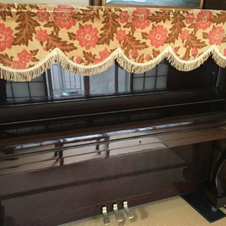 【ネット決済・配送可】アップライトピアノ＆椅子