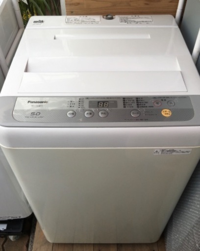 【東京23区内配送無料！】パナソニック Panasonic 全自動洗濯機　5kg NA-F50B11 2018年製