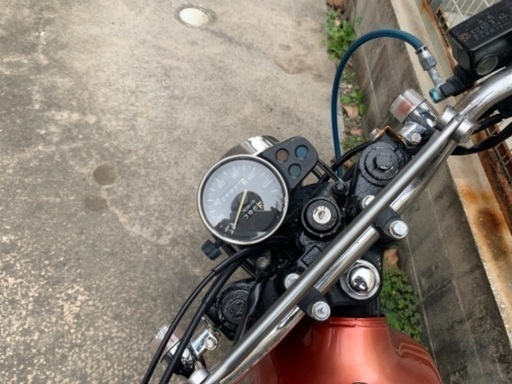 ftr223 オレンジ マフラー左出し